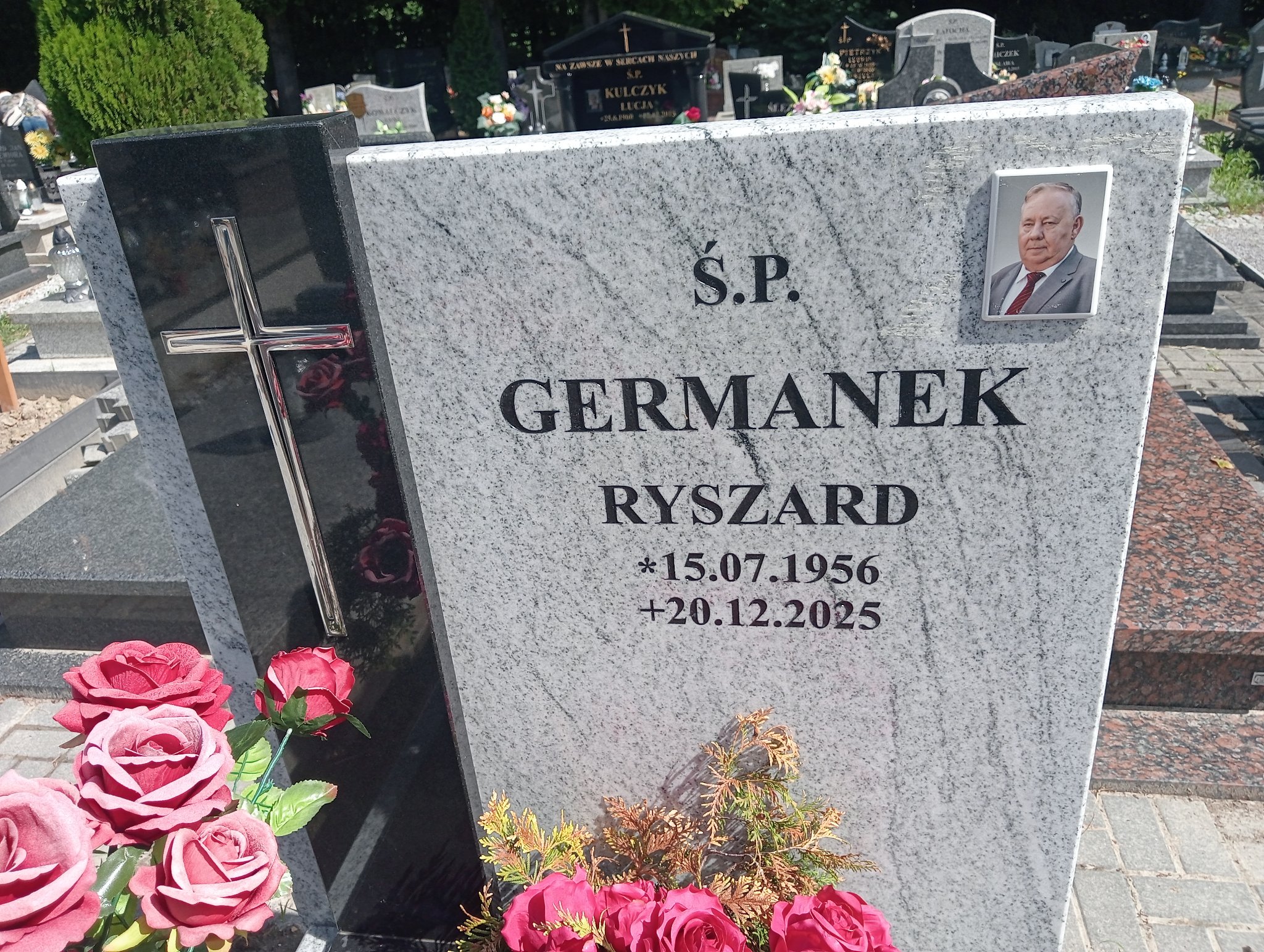 Ryszard GERMANEK 1956 Bieruń - Grobonet - Wyszukiwarka osób pochowanych