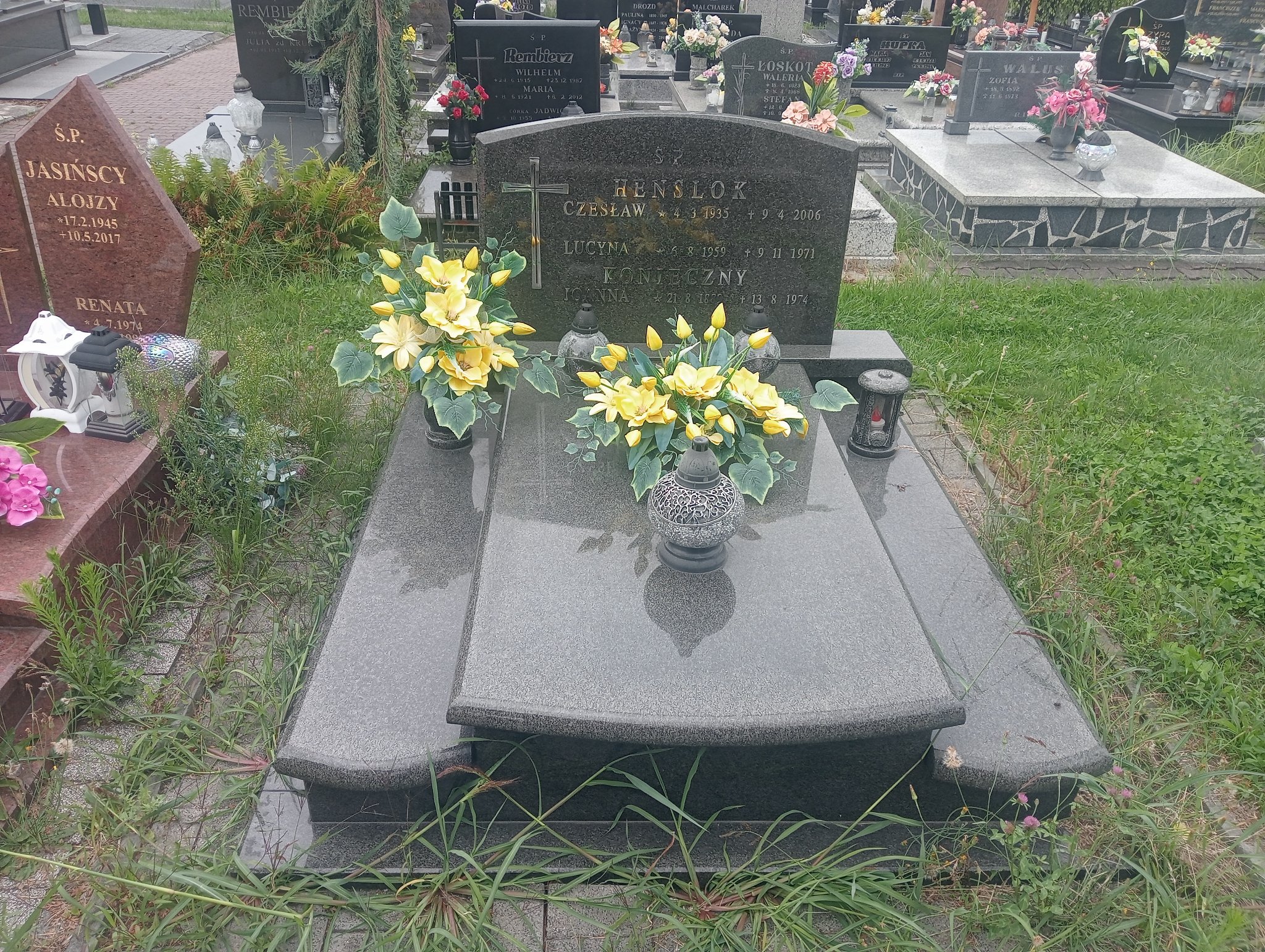 Grób Lucyna Henslok