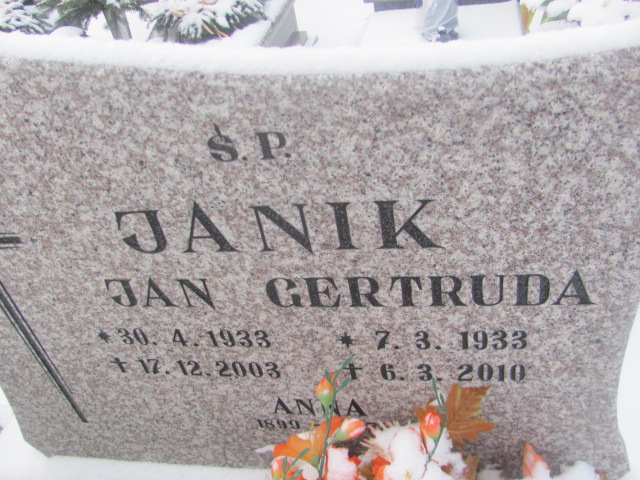 Jan Janik 1953 Bieruń - Grobonet - Wyszukiwarka osób pochowanych