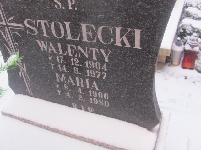 Walenty Stolecki 1904 Bieruń - Grobonet - Wyszukiwarka osób pochowanych