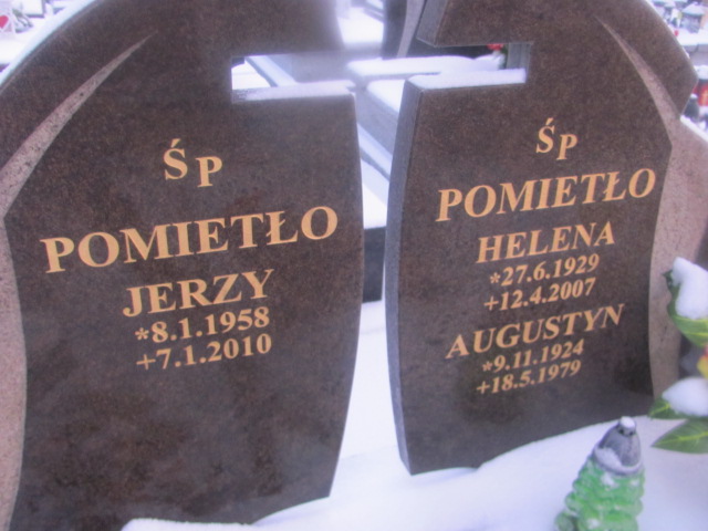 Jerzy Pomietło 1958 Bieruń - Grobonet - Wyszukiwarka osób pochowanych