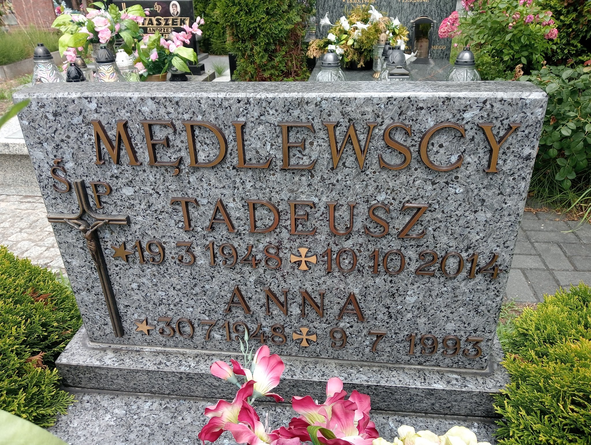 Zbigniew MĘDLEWSKI 1978 Bieruń - Grobonet - Wyszukiwarka osób pochowanych