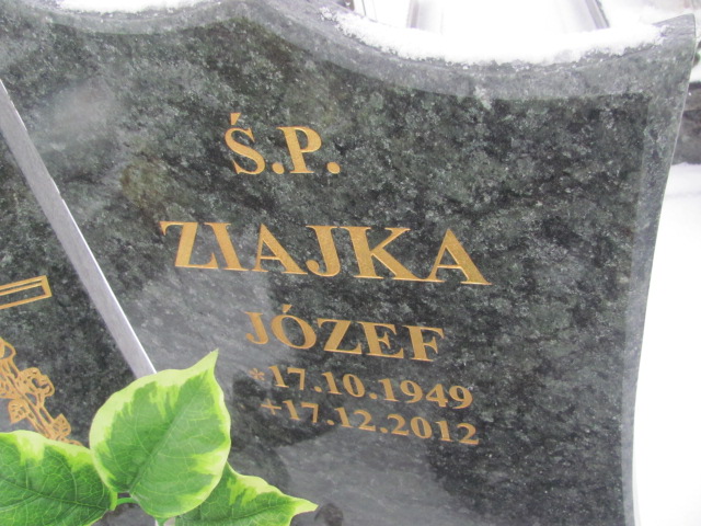 Józef Ziajka 1949 Bieruń - Grobonet - Wyszukiwarka osób pochowanych