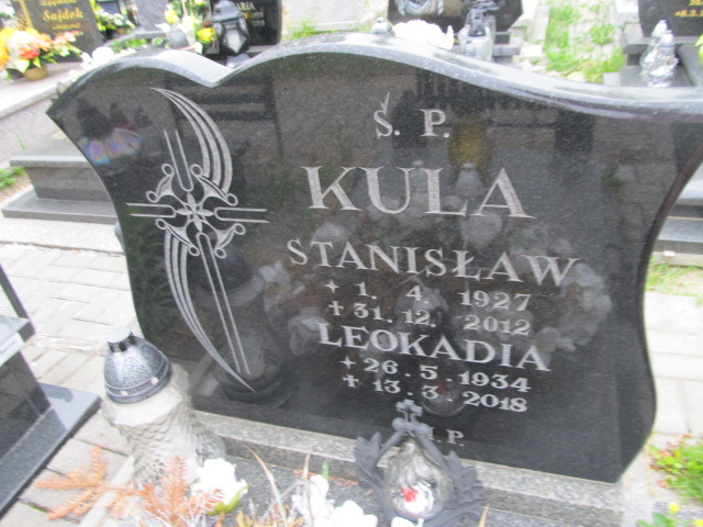 Stanisław KULA  1927 Bieruń - Grobonet - Wyszukiwarka osób pochowanych