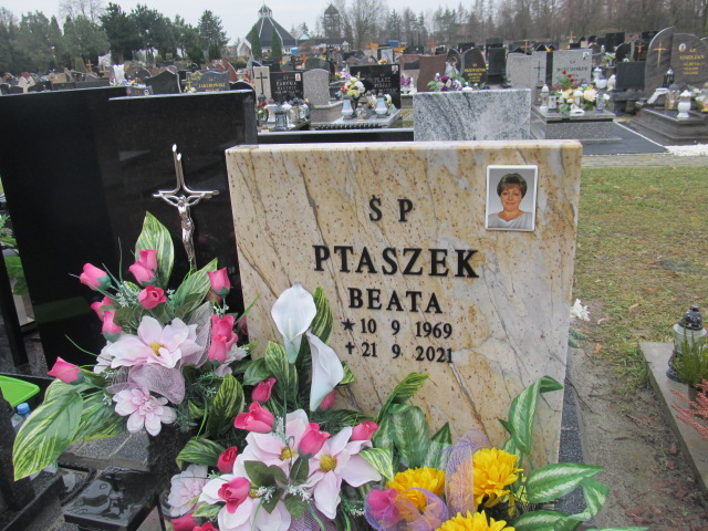 Beata PTASZEK 1969 Bieruń - Grobonet - Wyszukiwarka osób pochowanych