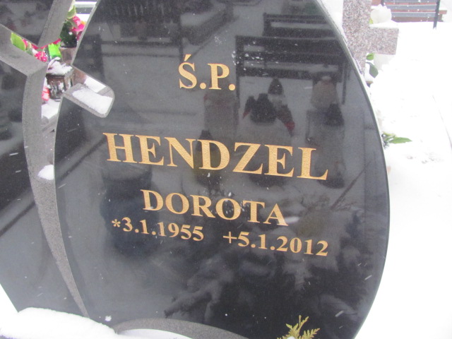 Dorota Hendzel 1955 Bieruń - Grobonet - Wyszukiwarka osób pochowanych