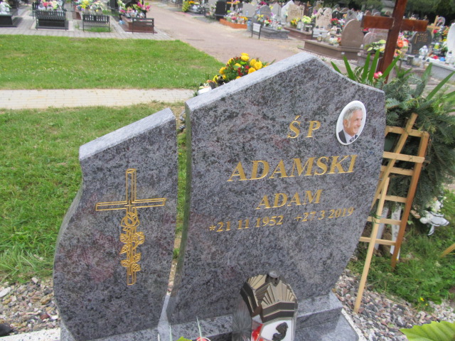 Adam ADAMSKI 1952 Bieruń - Grobonet - Wyszukiwarka osób pochowanych