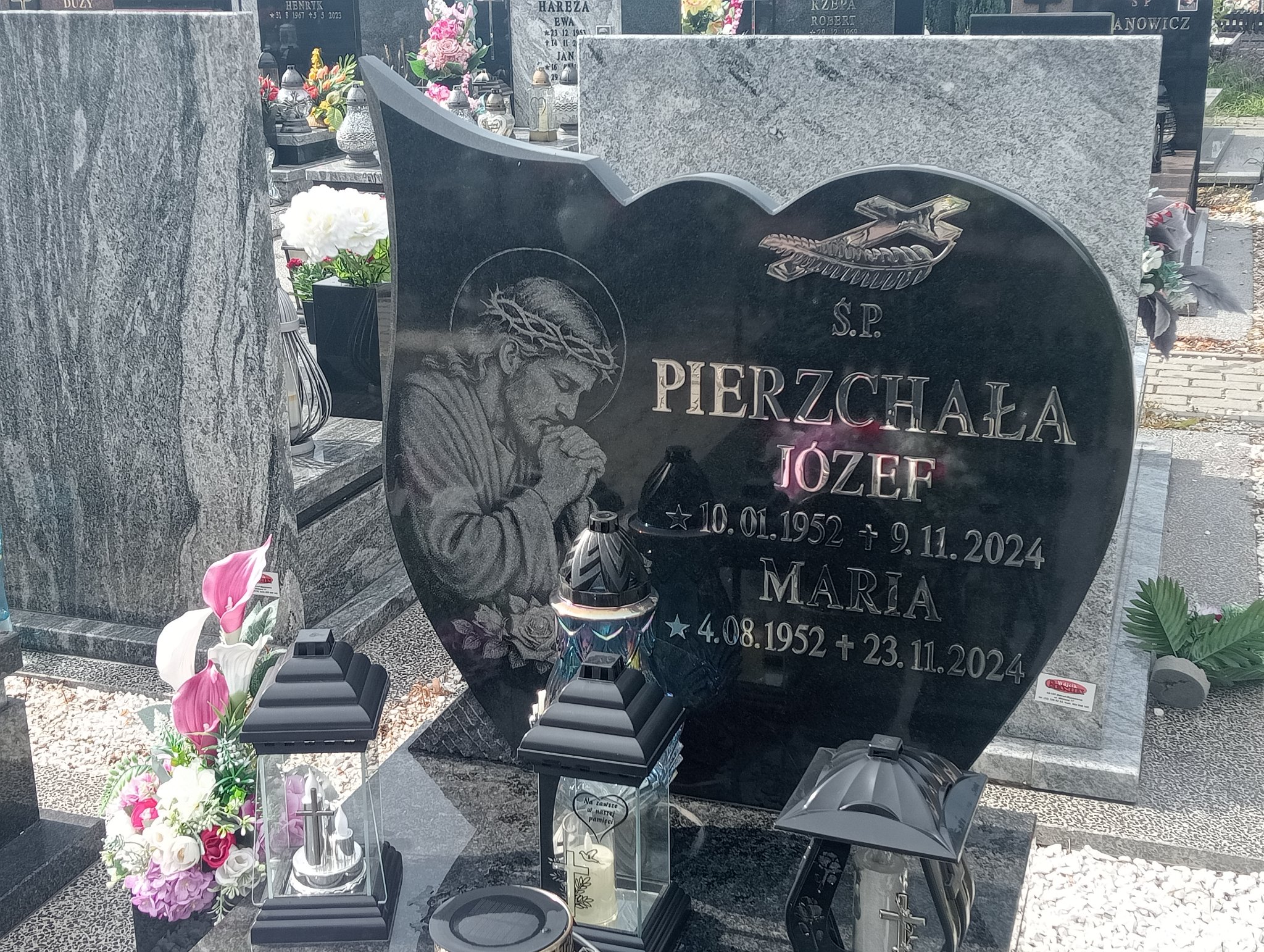 Maria PIERZCHAŁA 1952 Bieruń - Grobonet - Wyszukiwarka osób pochowanych