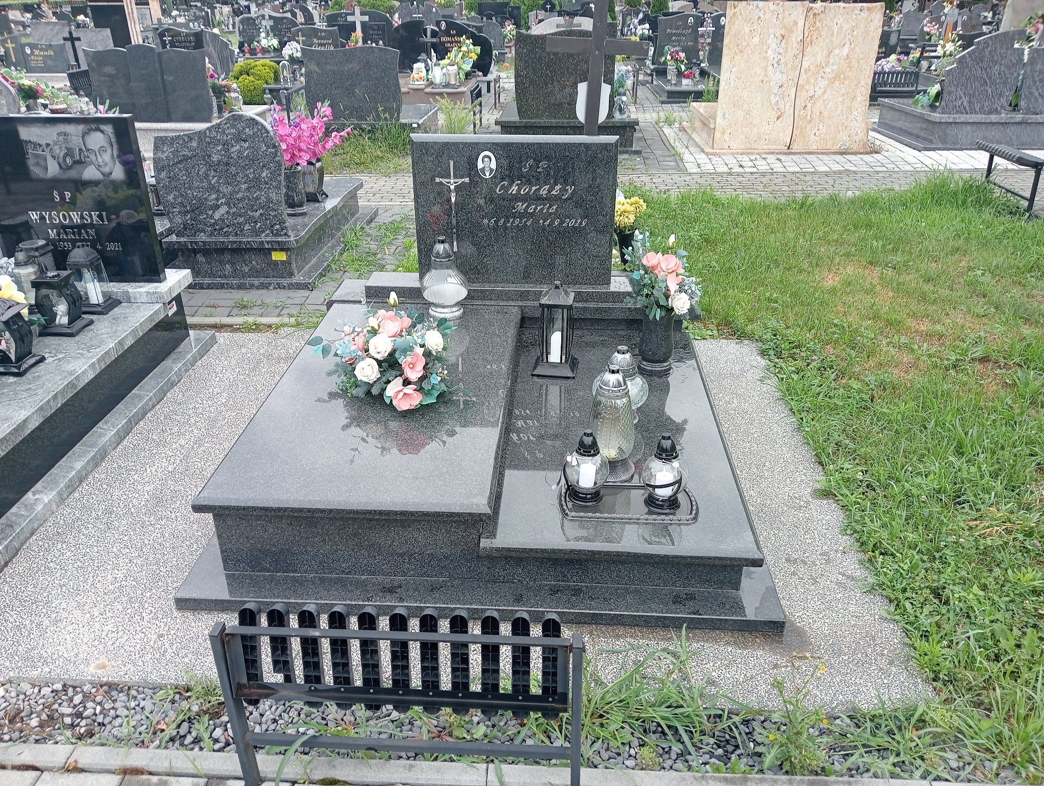 Grób MARIA CHORĄŻY 