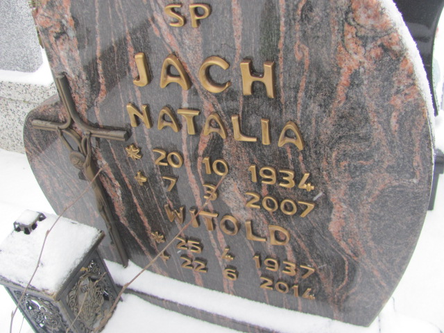 Natalia Jach 1934 Bieruń - Grobonet - Wyszukiwarka osób pochowanych